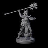 Pure Dark Elf Sorceress J Miniature for Dungeons and Dragons, Pathfinder or other TTRPGs