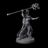 Pure Dark Elf Sorceress J Miniature for Dungeons and Dragons, Pathfinder or other TTRPGs