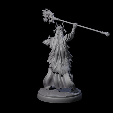 Pure Dark Elf Sorceress J Miniature for Dungeons and Dragons, Pathfinder or other TTRPGs