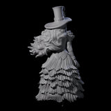 Purposeful Lady About Town Miniature for Dungeons and Dragons, Pathfinder or other TTRPGs