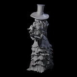 Purposeful Lady About Town Miniature for Dungeons and Dragons, Pathfinder or other TTRPGs