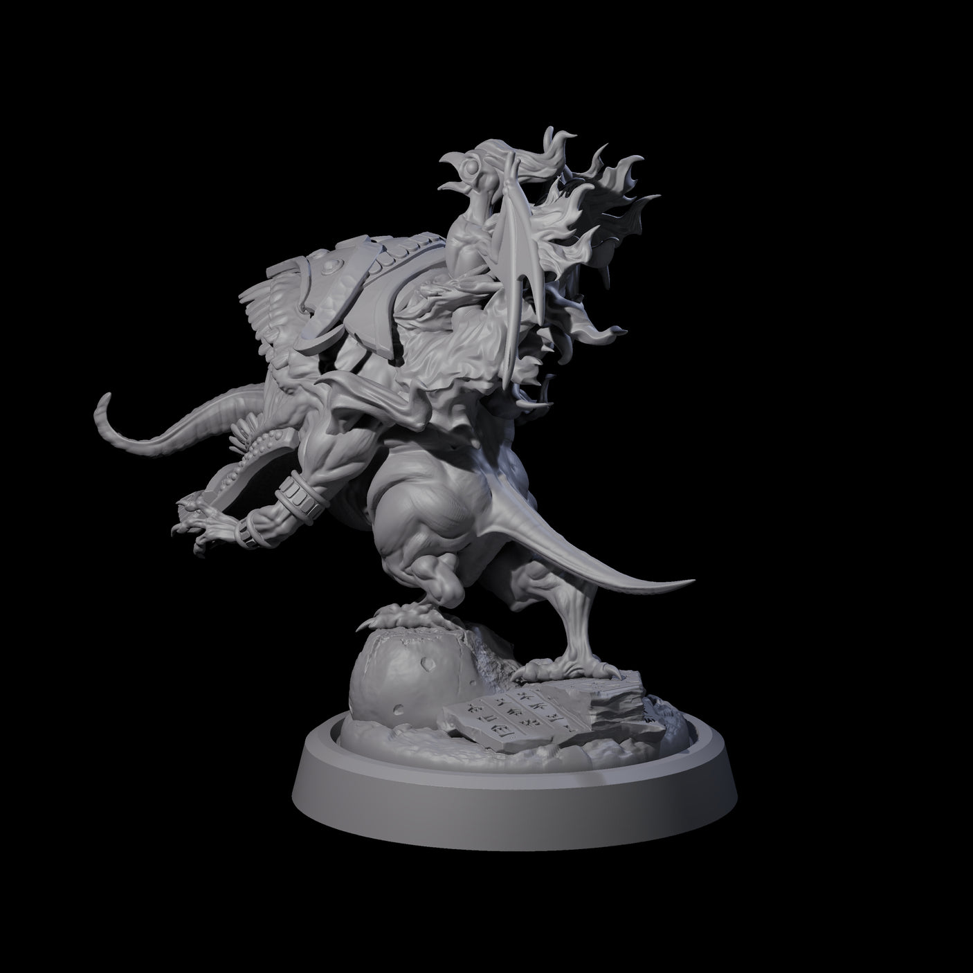 Putrid Otyugh Aberration B Miniature for Dungeons and Dragons, Pathfinder or other TTRPGs