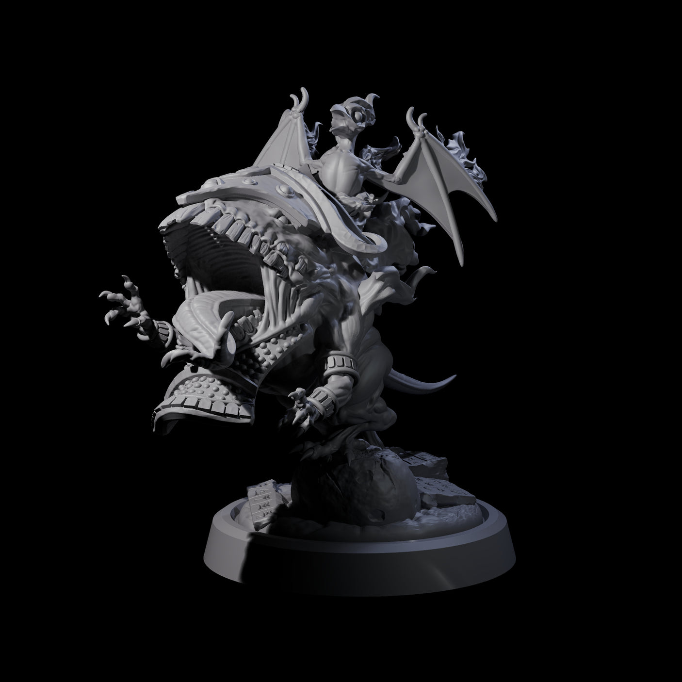 Putrid Otyugh Aberration B Miniature for Dungeons and Dragons, Pathfinder or other TTRPGs