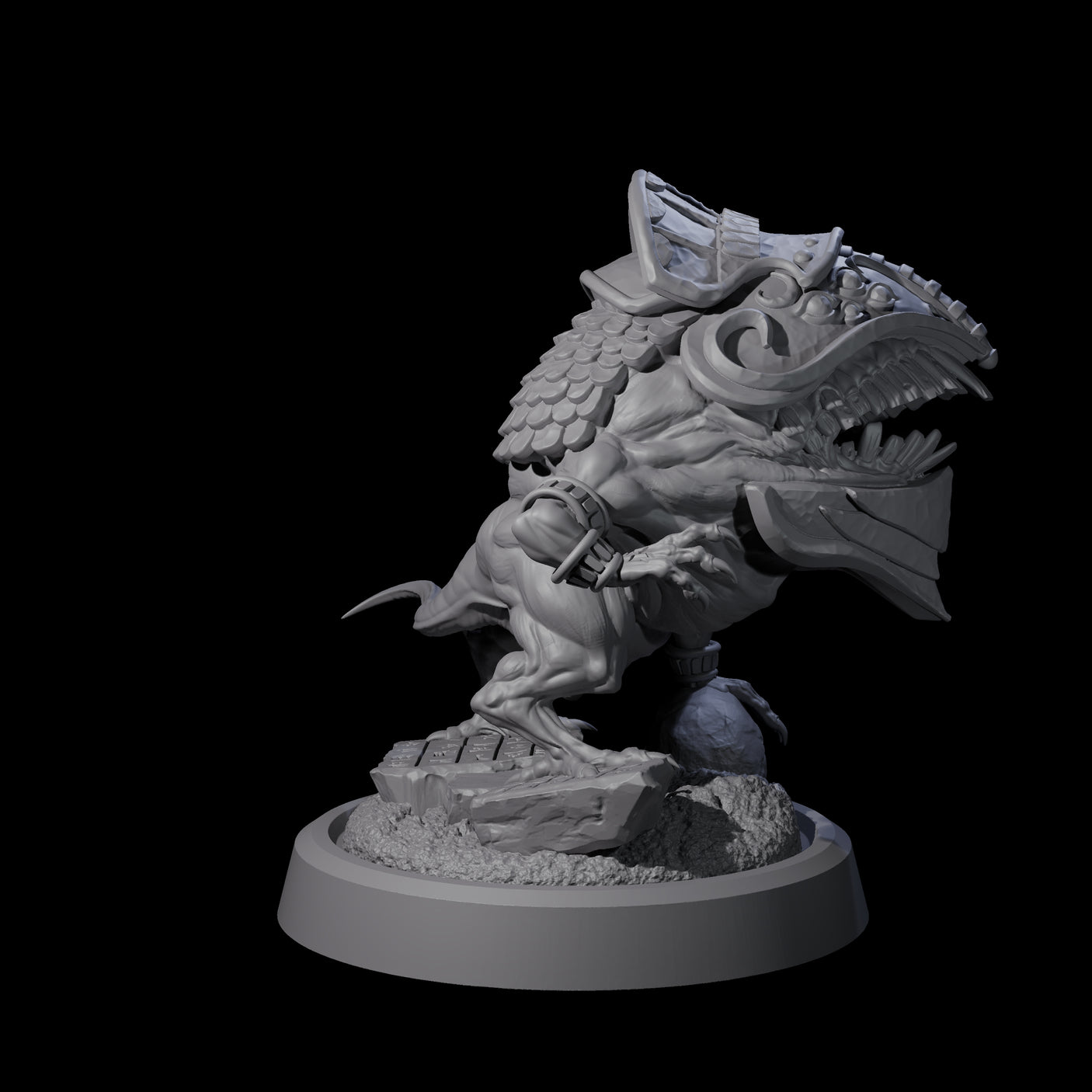 Putrid Otyugh Aberration D Miniature for Dungeons and Dragons, Pathfinder or other TTRPGs