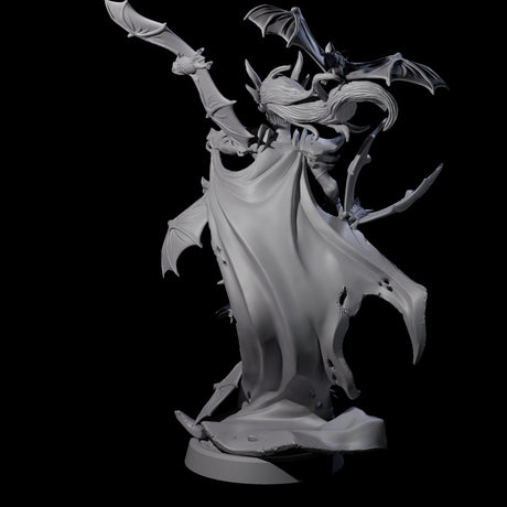 Queen of the Unholy Miniature for Dungeons and Dragons, Pathfinder or other TTRPGs
