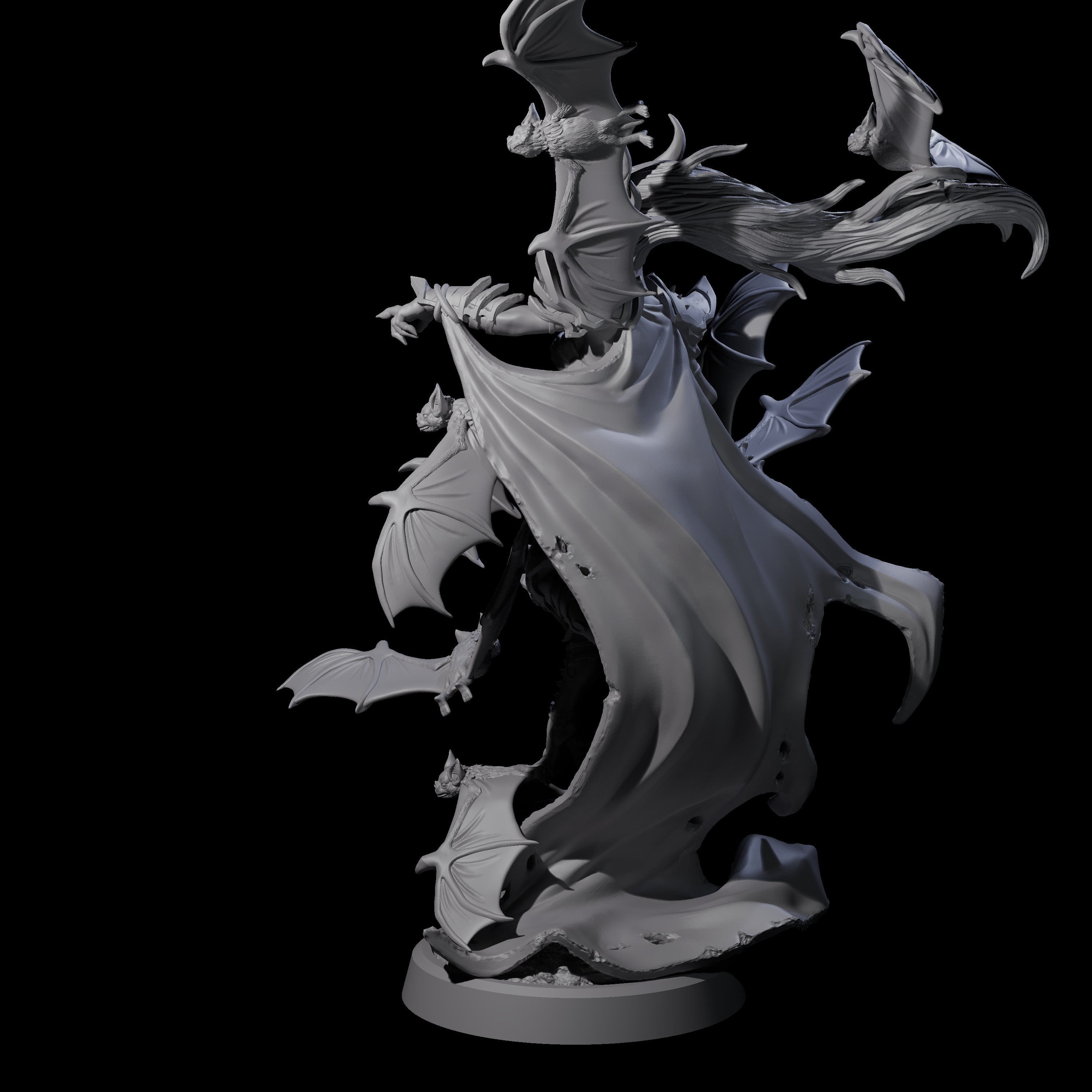 Queen of the Unholy Miniature for Dungeons and Dragons, Pathfinder or other TTRPGs