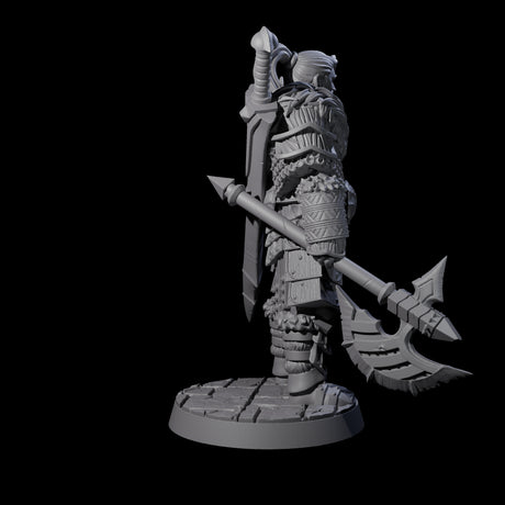 Quietly Confident Monster Slayer Miniature for Dungeons and Dragons, Pathfinder or other TTRPGs