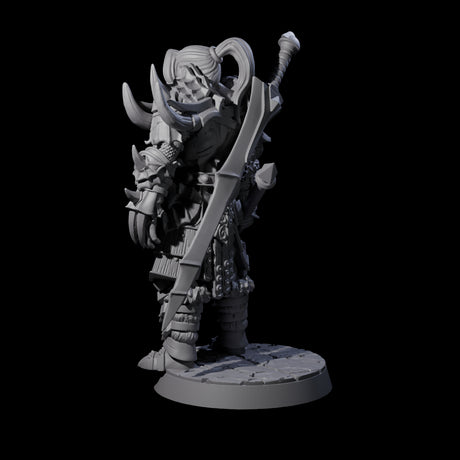 Quietly Confident Monster Slayer Miniature for Dungeons and Dragons, Pathfinder or other TTRPGs