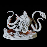 Raging Aboleth Miniature for Dungeons and Dragons, Pathfinder or other TTRPGs