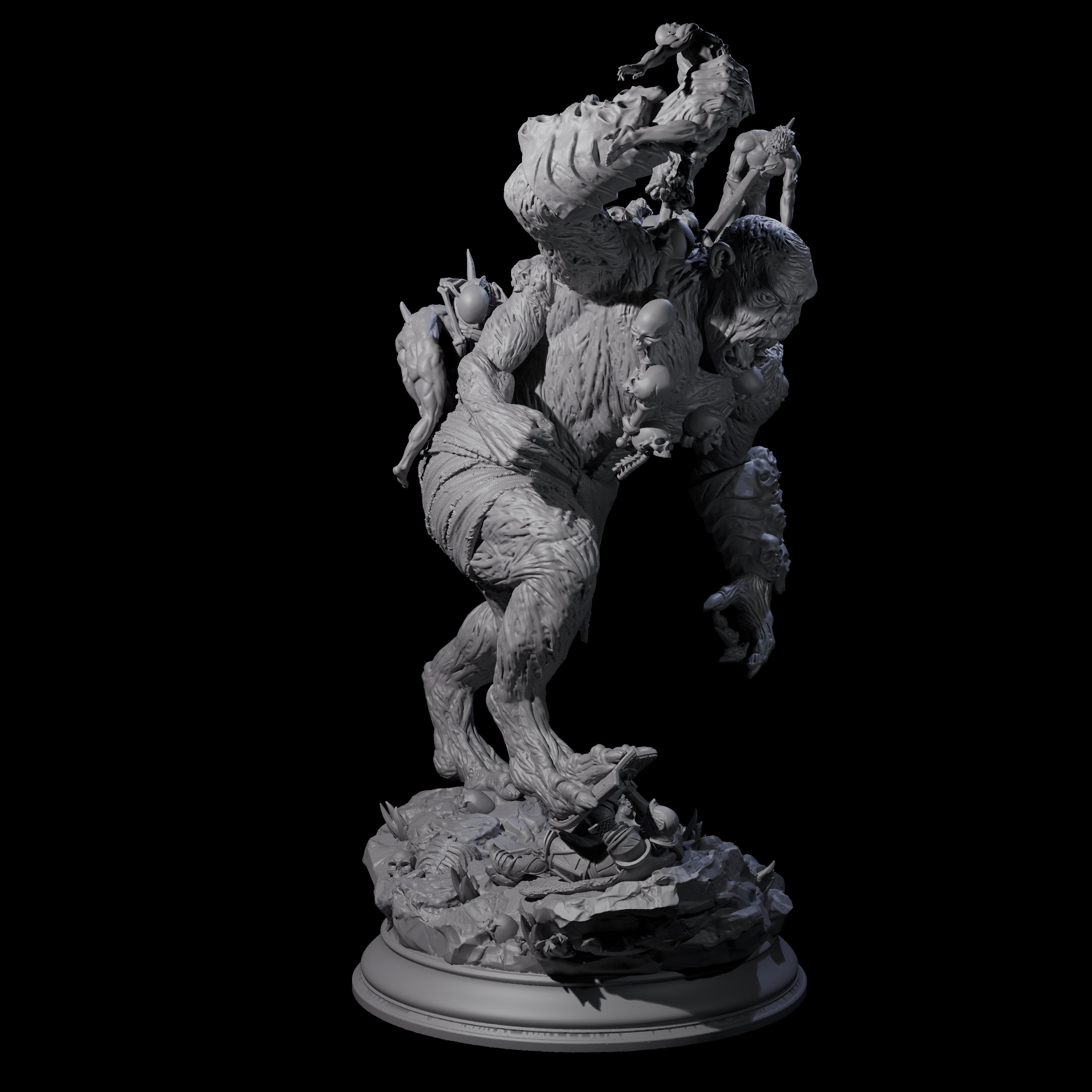 Raging Barlgura Miniature for Dungeons and Dragons, Pathfinder or other TTRPGs