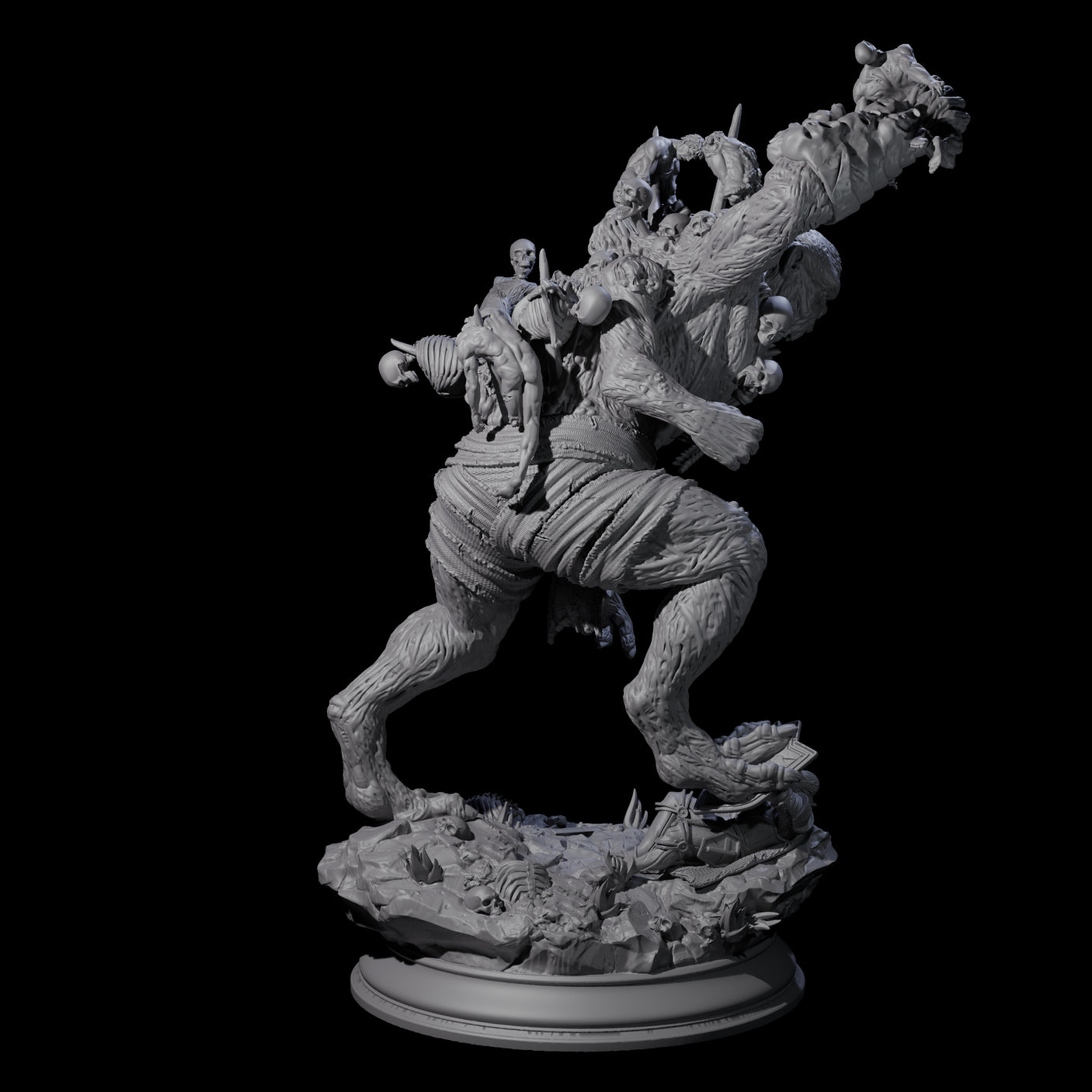 Raging Barlgura Miniature for Dungeons and Dragons, Pathfinder or other TTRPGs