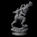 Raging Barlgura Miniature for Dungeons and Dragons, Pathfinder or other TTRPGs