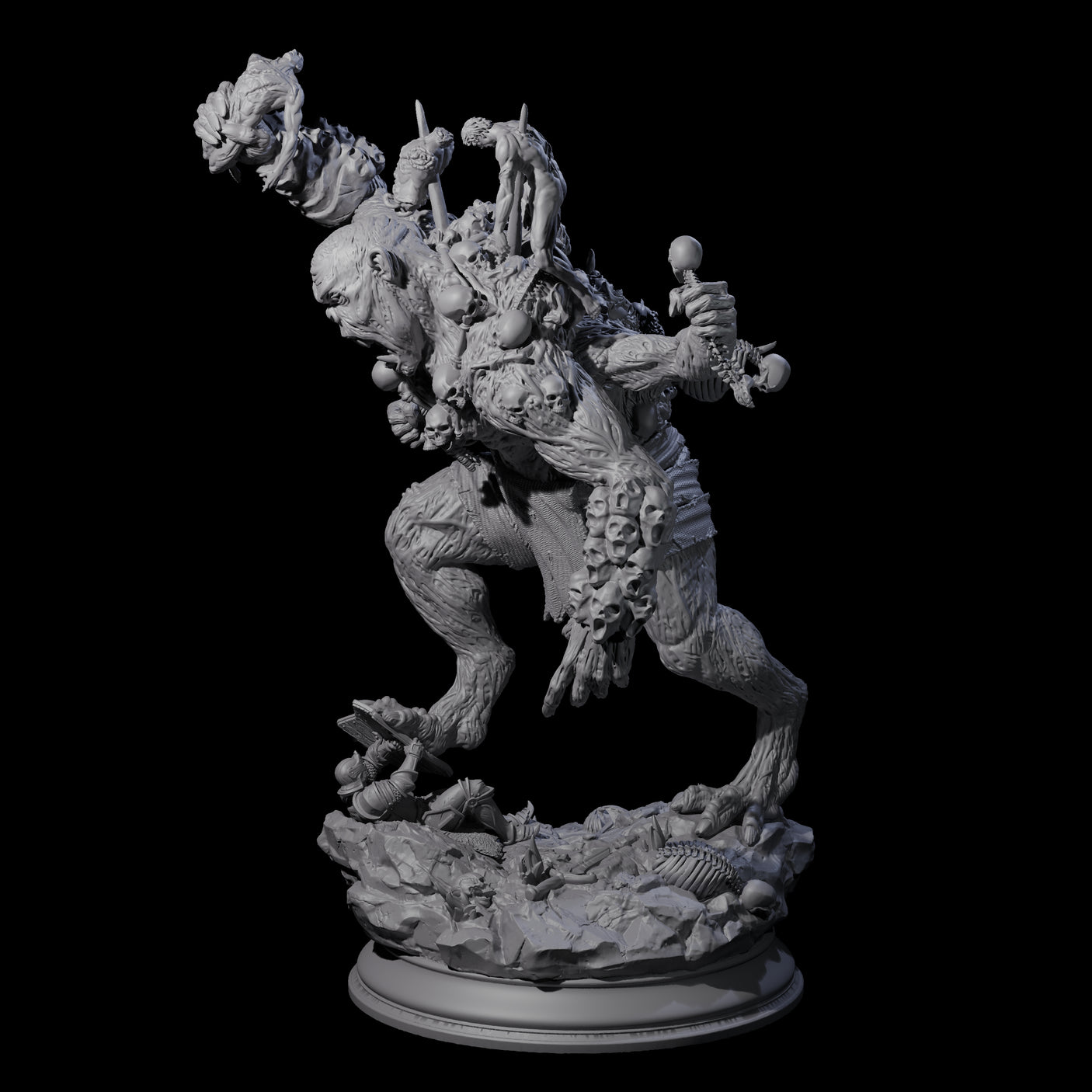 Raging Barlgura Miniature for Dungeons and Dragons, Pathfinder or other TTRPGs