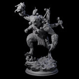 Raging Barlgura Miniature for Dungeons and Dragons, Pathfinder or other TTRPGs