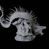 Raging Behir Miniature for Dungeons and Dragons, Pathfinder or other TTRPGs