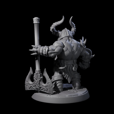 Raging Berserker Dwarf B Miniature for Dungeons and Dragons, Pathfinder or other TTRPGs