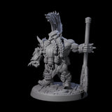 Raging Berserker Dwarf B Miniature for Dungeons and Dragons, Pathfinder or other TTRPGs