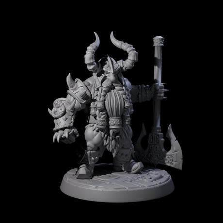 Raging Berserker Dwarf B Miniature for Dungeons and Dragons, Pathfinder or other TTRPGs
