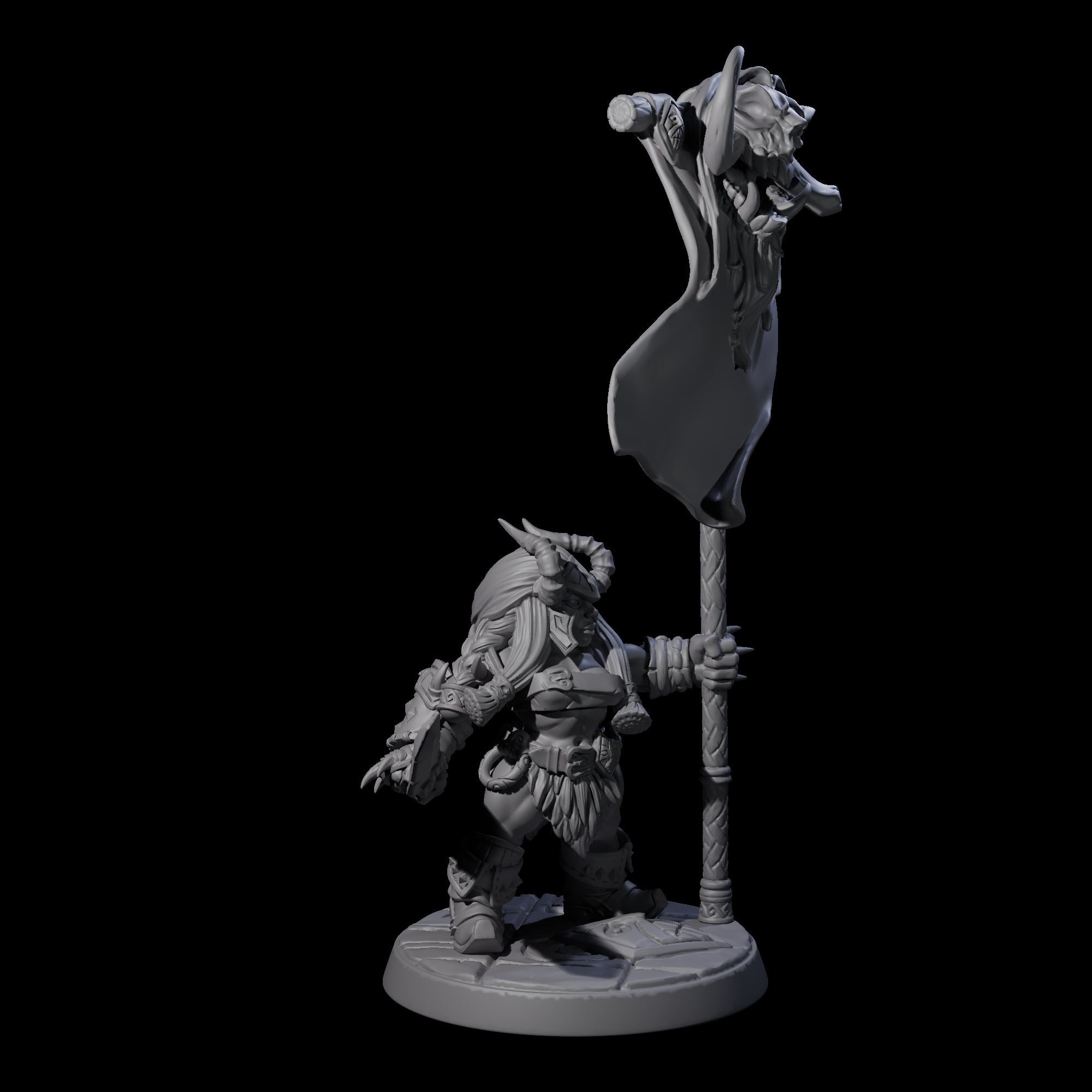 Raging Berserker Dwarf E Miniature for Dungeons and Dragons, Pathfinder or other TTRPGs