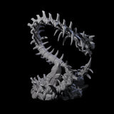 Raging Bone Naga Miniature for Dungeons and Dragons, Pathfinder or other TTRPGs