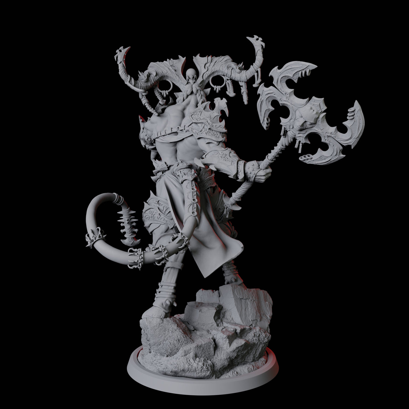 Raging Brimorak C Miniature for Dungeons and Dragons, Pathfinder or other TTRPGs