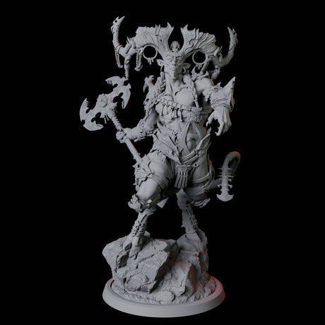Raging Brimorak C Miniature for Dungeons and Dragons, Pathfinder or other TTRPGs