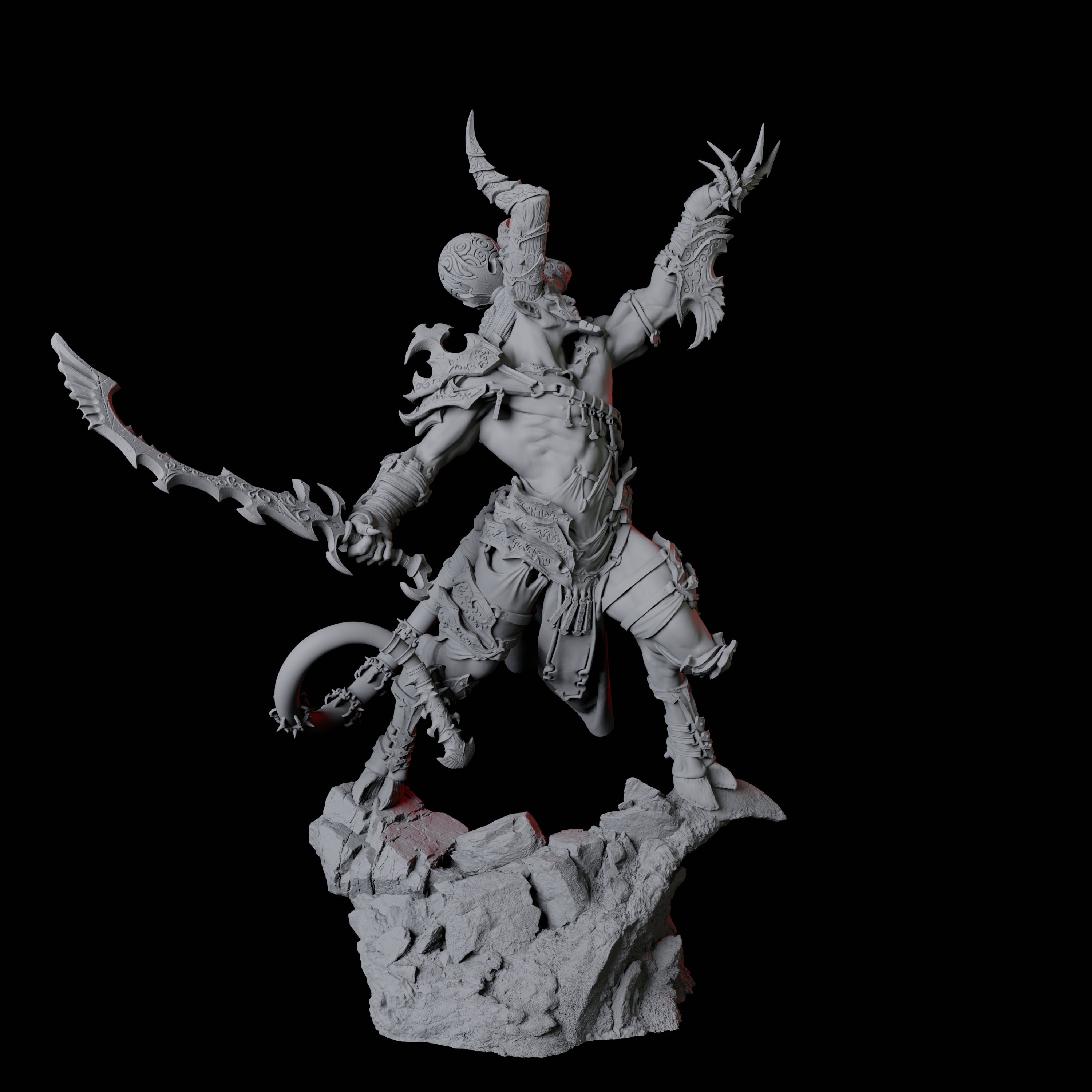 Raging Brimorak D Miniature for Dungeons and Dragons, Pathfinder or other TTRPGs