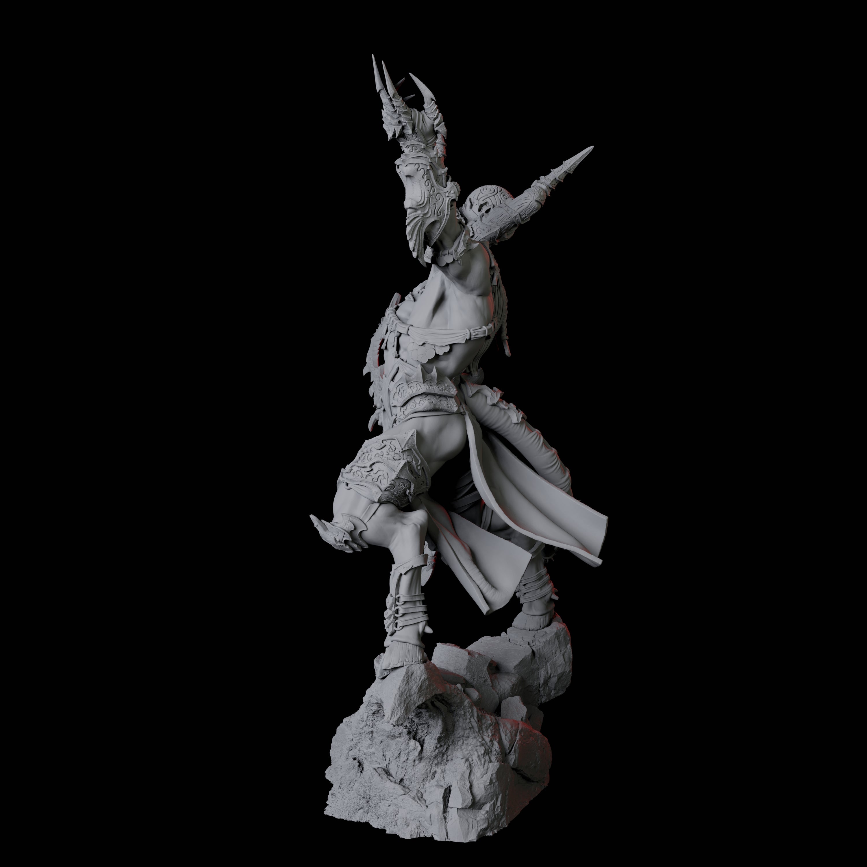 Raging Brimorak D Miniature for Dungeons and Dragons, Pathfinder or other TTRPGs