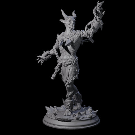 Raging Chained Devil C Miniature for Dungeons and Dragons, Pathfinder or other TTRPGs