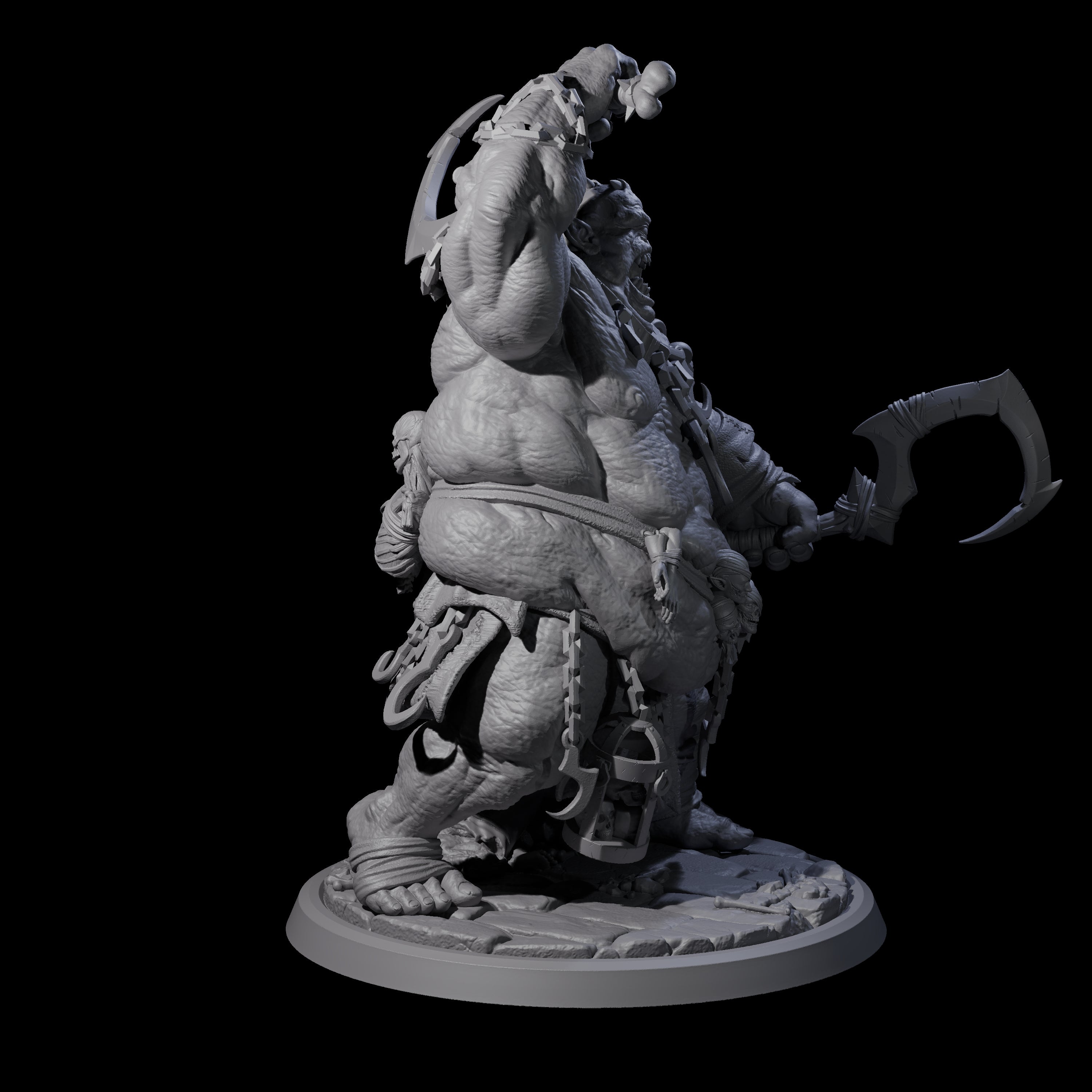Raging Cyclops A Miniature for Dungeons and Dragons, Pathfinder or other TTRPGs