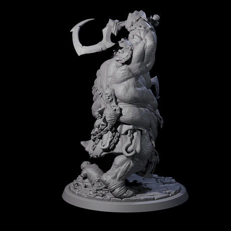 Raging Cyclops A Miniature for Dungeons and Dragons, Pathfinder or other TTRPGs