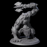 Raging Cyclops Barbarian Miniature for Dungeons and Dragons, Pathfinder or other TTRPGs