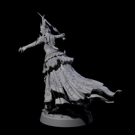 Raging Warblade Succubus A Miniature for Dungeons and Dragons, Pathfinder or other TTRPGs