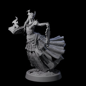 Raging Warblade Succubus D Miniature for Dungeons and Dragons, Pathfinder or other TTRPGs