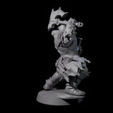 Raiding Orc Warrior A Miniature for Dungeons and Dragons, Pathfinder or other TTRPGs