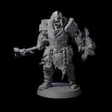Raiding Orc Warrior C Miniature for Dungeons and Dragons, Pathfinder or other TTRPGs