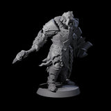 Raiding Orc Warrior C Miniature for Dungeons and Dragons, Pathfinder or other TTRPGs