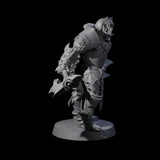 Raiding Orc Warrior C Miniature for Dungeons and Dragons, Pathfinder or other TTRPGs