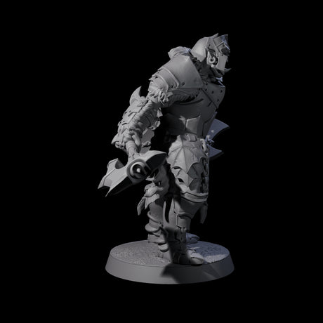 Raiding Orc Warrior C Miniature for Dungeons and Dragons, Pathfinder or other TTRPGs