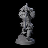 Raiding Orc Warrior E Miniature for Dungeons and Dragons, Pathfinder or other TTRPGs
