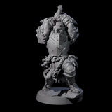 Raiding Orc Warrior E Miniature for Dungeons and Dragons, Pathfinder or other TTRPGs