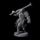 Raiding Orc Warrior F Miniature for Dungeons and Dragons, Pathfinder or other TTRPGs
