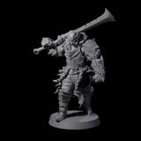 Raiding Orc Warrior F Miniature for Dungeons and Dragons, Pathfinder or other TTRPGs