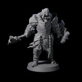 Raiding Orc Warriors Miniature for Dungeons and Dragons, Pathfinder or other TTRPGs