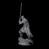 Rallying Military Commander Miniature for Dungeons and Dragons, Pathfinder or other TTRPGs