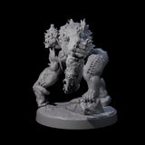 Ram Swinging Spikey Troll Miniature for Dungeons and Dragons, Pathfinder or other TTRPGs