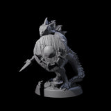 Rampaging Lizardfolk B Miniature for Dungeons and Dragons, Pathfinder or other TTRPGs