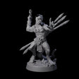 Rampaging Lizardfolk E Miniature for Dungeons and Dragons, Pathfinder or other TTRPGs