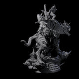 Rampaging Wereboar Dire Lord Miniature for Dungeons and Dragons, Pathfinder or other TTRPGs