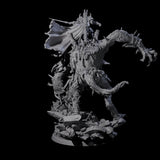 Rampaging Wereboar Dire Lord Miniature for Dungeons and Dragons, Pathfinder or other TTRPGs
